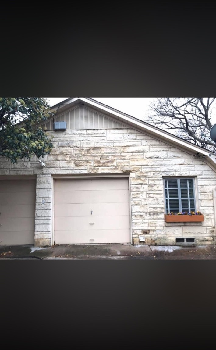 Before wood deck power washing in Dallas Texas
